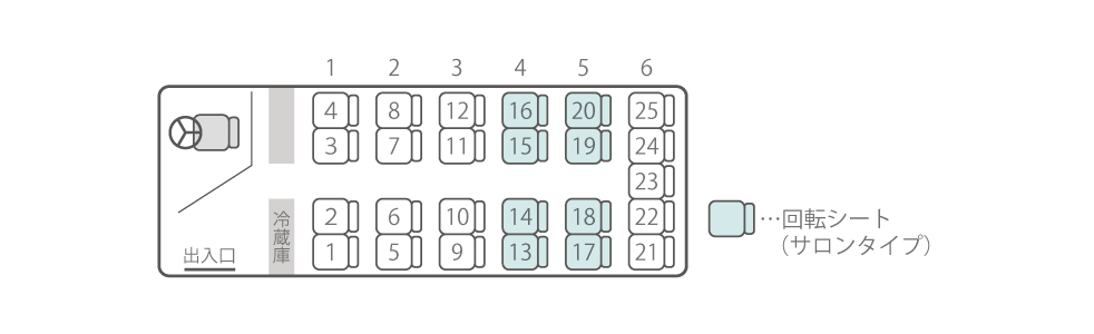 小型バス（サロン可）